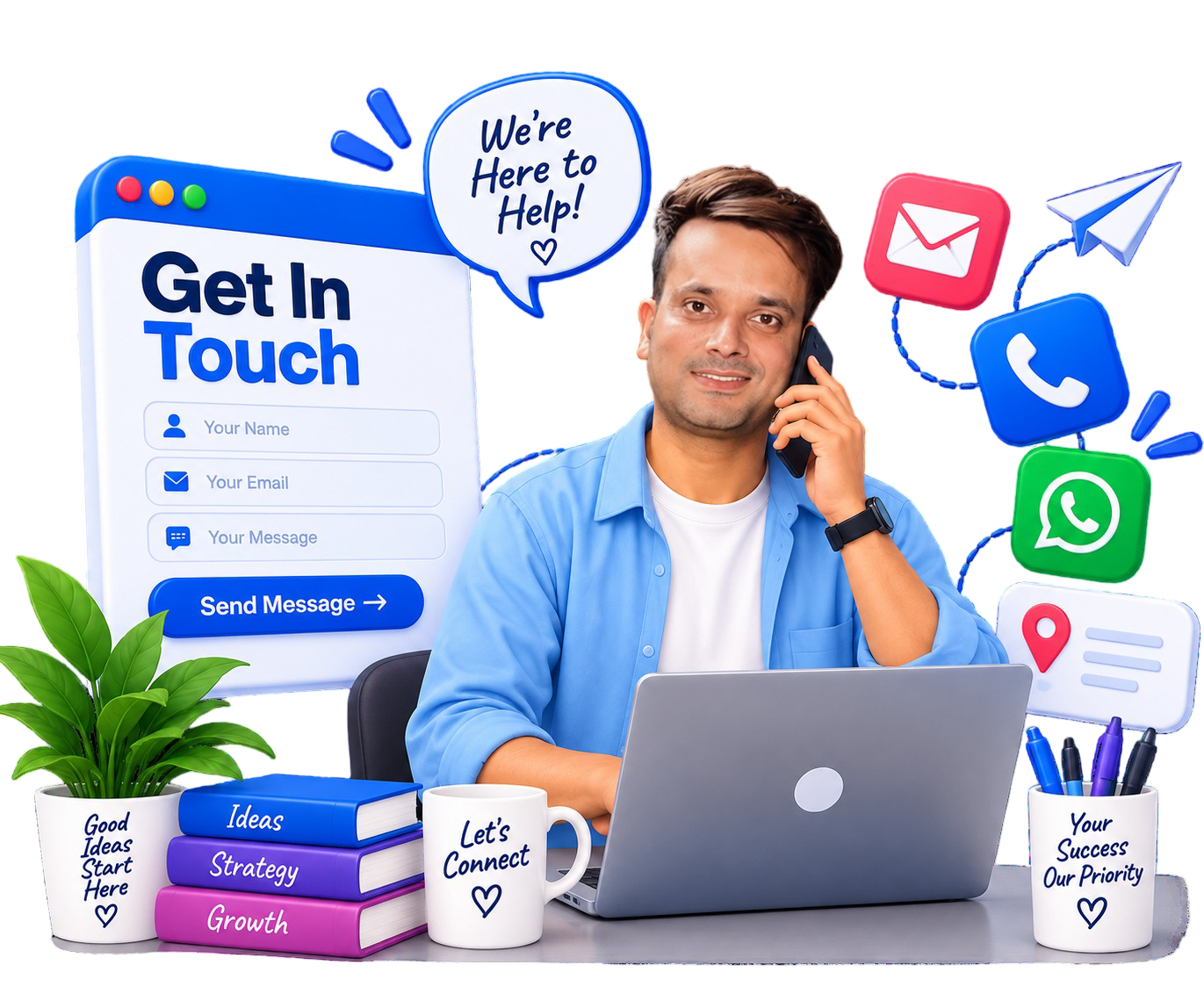 Get in touch with Cybertricks Media